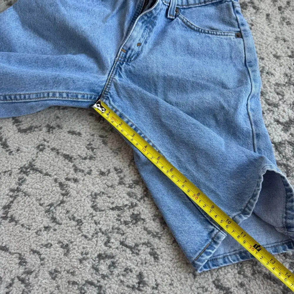 Vtg 1990s Levis Orange Tab Jean Shorts Regular Loose Fit Youth Size 10